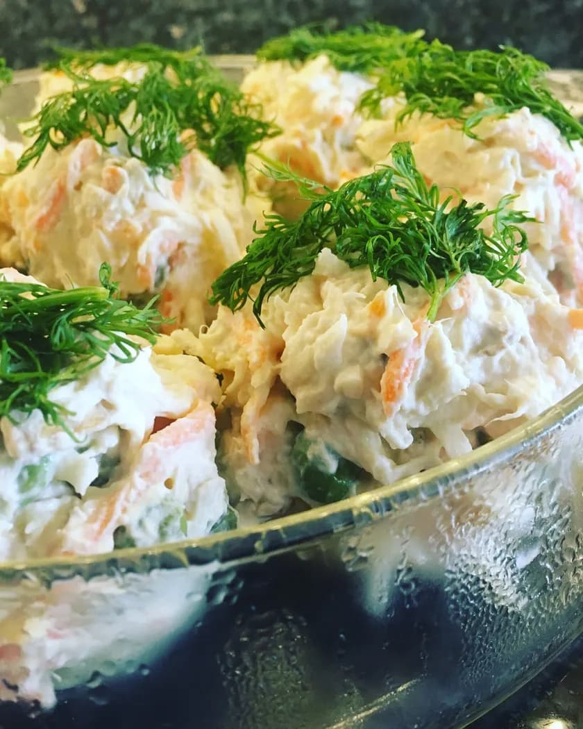 Tavuklu Kereviz Salatası