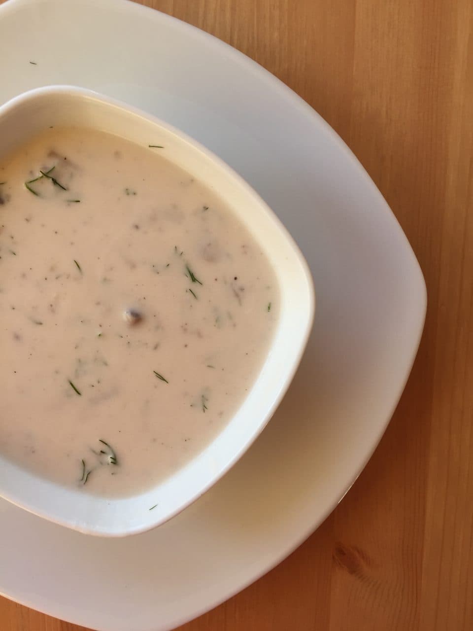 Kremalı Mantar Çorbası