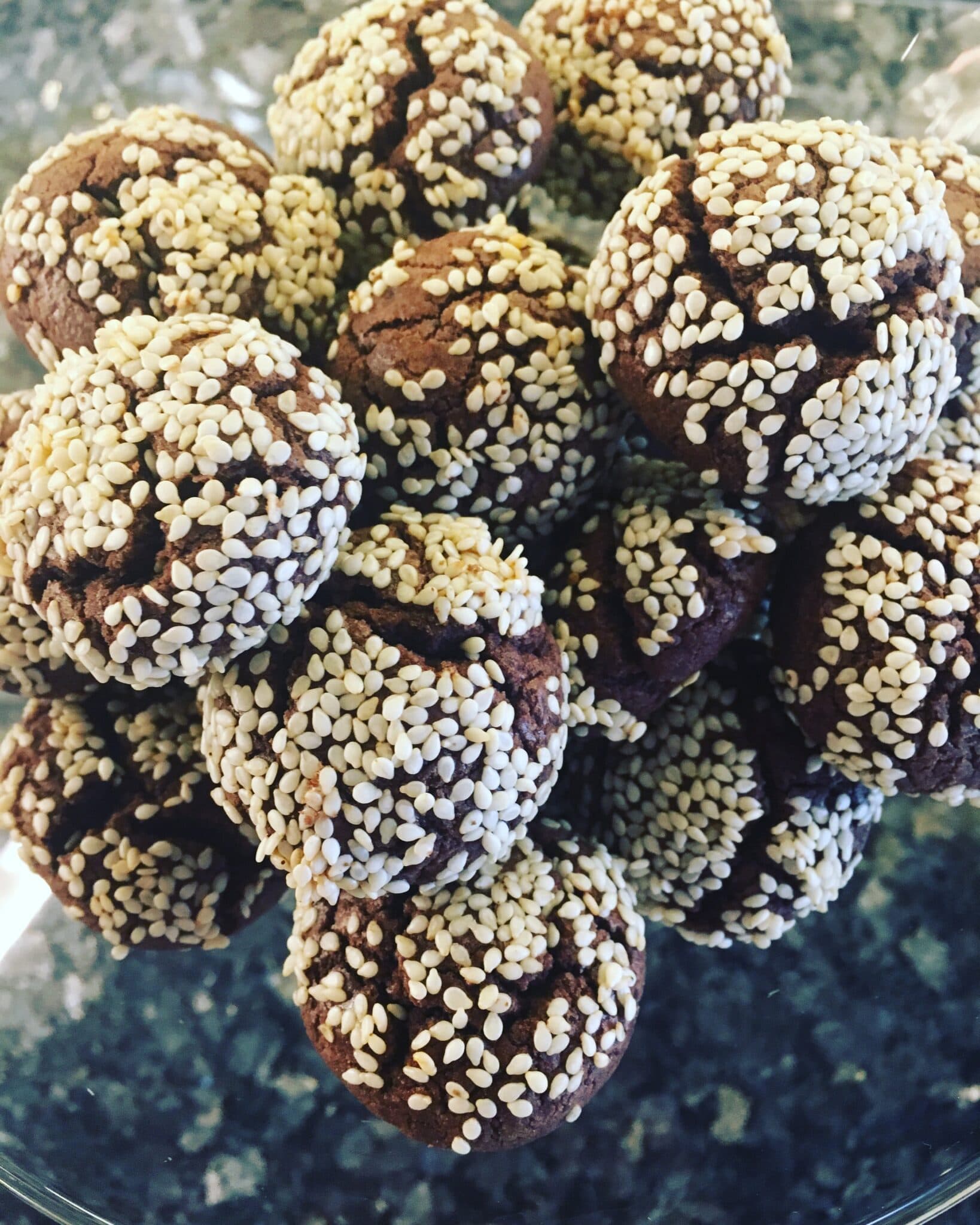 Kakaolu Susamlı Kurabiye