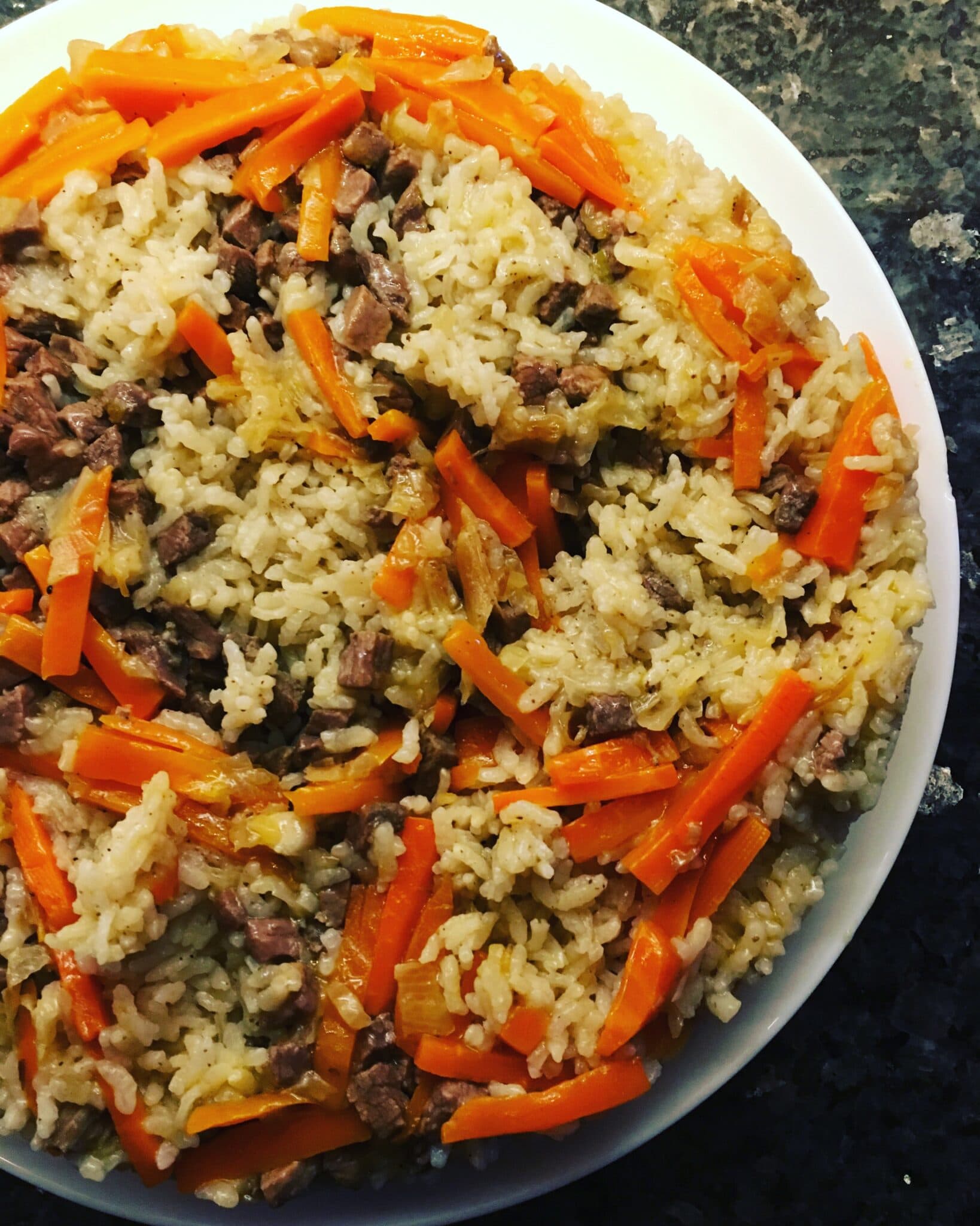 Etli Havuçlu Pilav