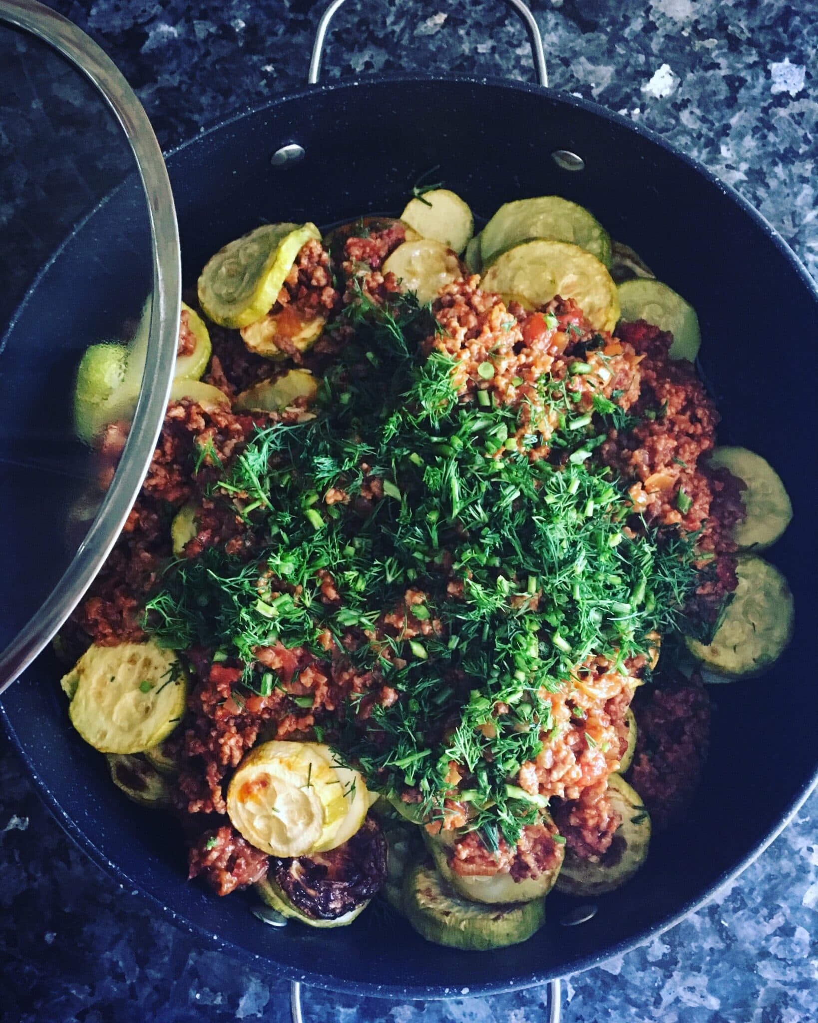 Kıymalı Kabak Yemeği