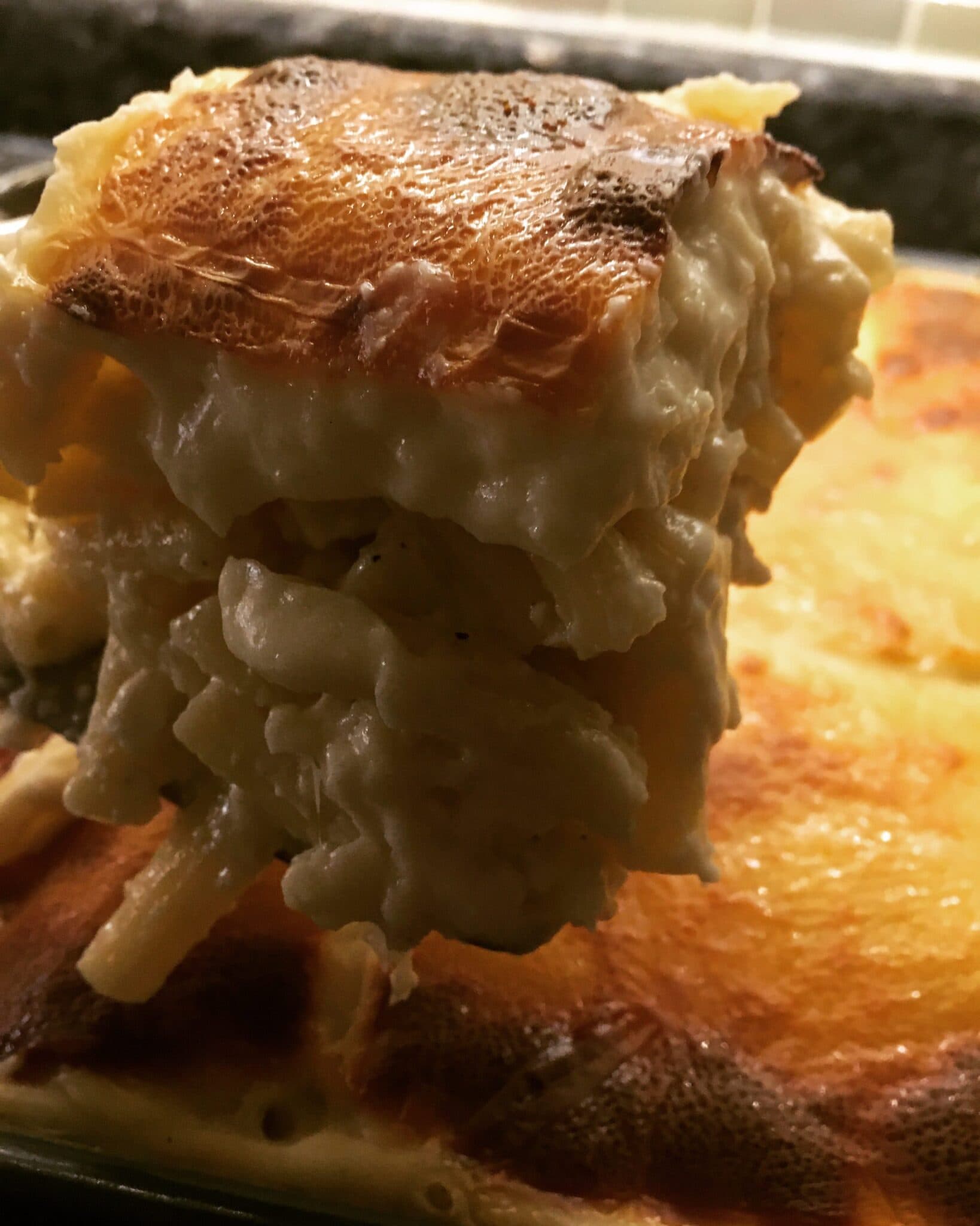 Kremalı ve Beşamel Soslu Fırın Makarna